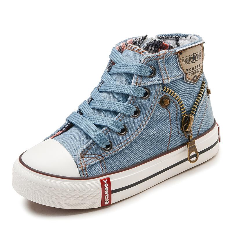Buy Denim Blue Casual Shoes for Girls by Mothercare Online | Ajio.com
